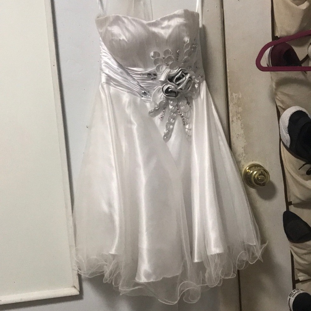 White dress